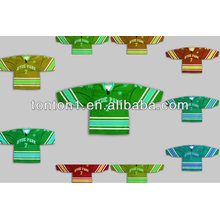 6XL Custom Made Embroidered Reversible Sublimation Ice Hockey Jerseys